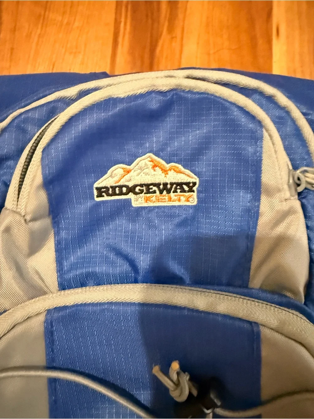 Kelty Ridgeway Blue Hydration Backpack with Grey Accents